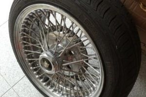 Cerchi DUNLOP raggi 15" Jaguar Daimler