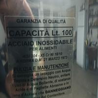 cisterna  100 litri