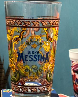 Bicchiere birra Messina