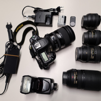 Kit reflex Nikon D7500 + obiettivi e batterie