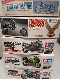 Tamiya Gunze Imai Kit 1/12 Harley Honda Kawasaki 