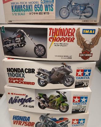 Tamiya Gunze Imai Kit 1/12 Harley Honda Kawasaki 