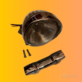 Faro Anteriore Cromato Harley Davidson Custom Bobb