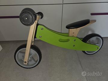 Triciclo bambino convertibile