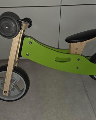 Triciclo bambino convertibile