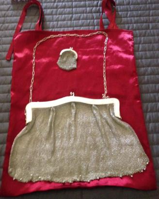 Borsa argento antiquariato
