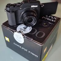Nikon Coolpix P7800+batteria,caricabatt.ecc.... 