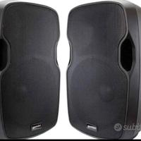 COPPIA CASSE ATTIVE 2000W GEMINI 