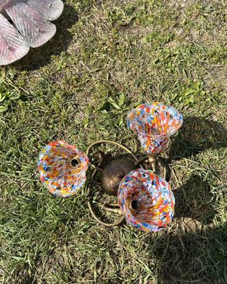 lampada con vetri LA MURRINA