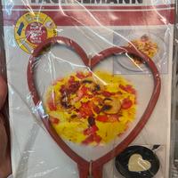 Formina in silicone Fackelmann a forma di cuore