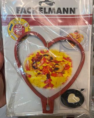 Formina in silicone Fackelmann a forma di cuore