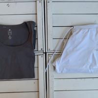 Canotta Pantaloni Donna Tg. M Domyos Palestra Yoga