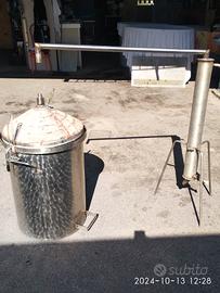 distillatore per vinaccia 