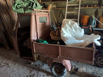 Ape motocarro da lavoro