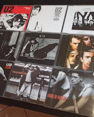 U2 - CD singoli vari anni '80 