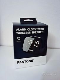 Sveglia Pantone Bluetooth con Speaker Wireless