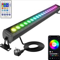 Faretto Led rgb esterno app Bluetooth musica