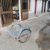 carrello traino per bici ecc,,,