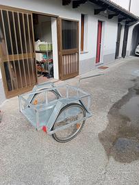 carrello traino per bici ecc,,,