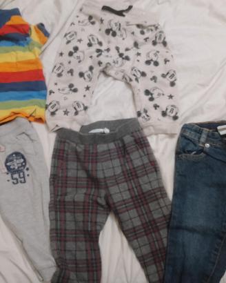 set 11 capi bambino autunno 9-12 mesi