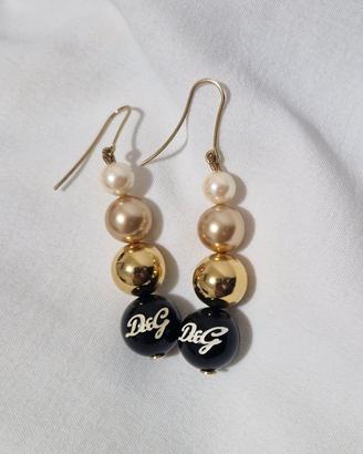 Orecchini D&G Love perle