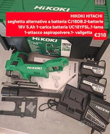 seghetto alternativo a batteria CJ18DB hikoki