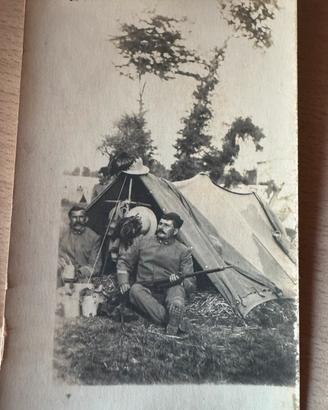 Lotto 3 fotografie originali militari d’epoca