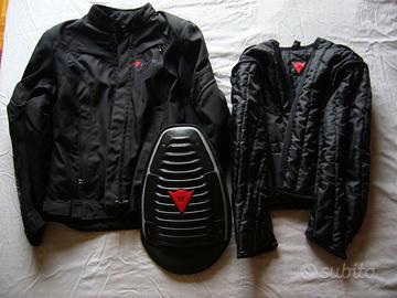 GIACCA MOTO DAINESE DONNA tg. 42 + PARASCHIENA