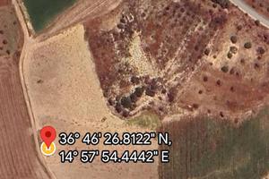 Terreno con pozzo in zona collinare