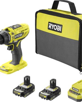 Ryobi Trapano a Percussione 18V 2 Batterie 2.0Ah