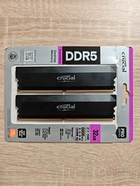 Crucial ddr5 PRO 32gb 6000mhz cl36