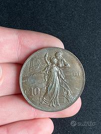 Moneta 10 cent 1911 FDC