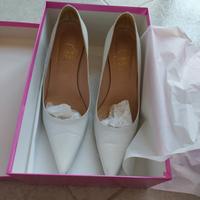 Scarpe da cerimonia Lara Biondi Bianche tg. 36