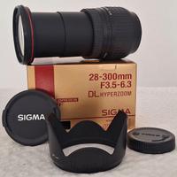 SONY - MINOLTA obiettivo SIGMA 28-300mm f3.5-6.3