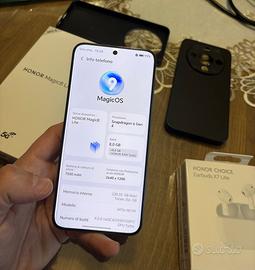 Honor Magic 8 Lite 256gb Balck + hearBuds