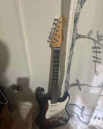 Chiatarra elettrica con custodia