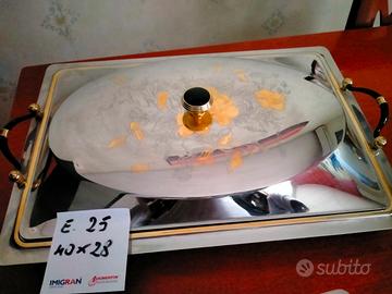 vassoi con filigrana oro