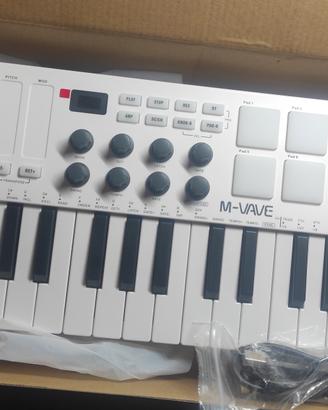 m vave smk 25 BLUETOOTH  tastiera controller midi