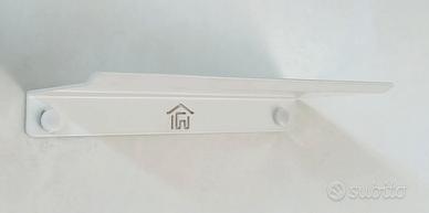 Mensola in Acciaio Inox MiniLine Bianca 