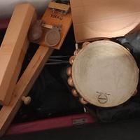 Tamburello basco della grover, 2 wind chimes LP, c