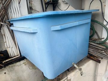 Serbatoio 500L e pompa Pedrollo