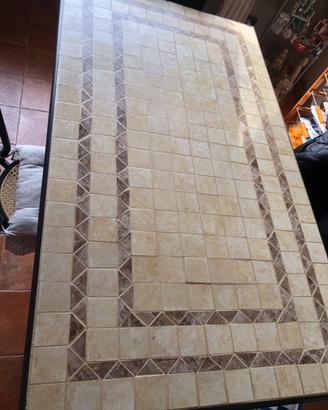 Tavolo per veranda giardino con 4 sedie