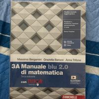 Manuale blu 2.0 di matematica.