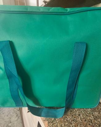 Borsa termica verde smeraldo