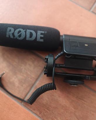rode videomic microfono fotocamera 
