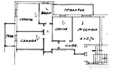 Quadrilocale arredato - Disponibilità immediata