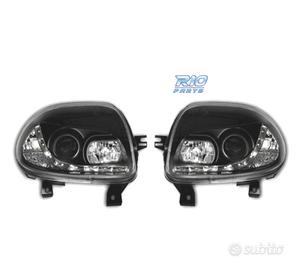 FARI PER RENAULT CLIO 98-01 LUCE DIURNA A LED FOND