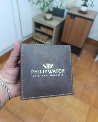 scatola Philip Watch per orologi nuova completa 
