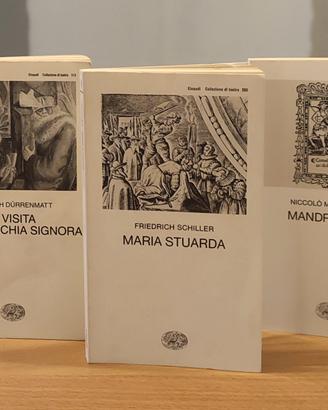 n.2 libri Einaudi Collezione Teatro n.33--312