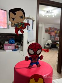 Sfondo Fotografico 3x2,5m Città Supereroi - Tema Urbano Moderno Per Feste Bambini E Foto - Foto 8